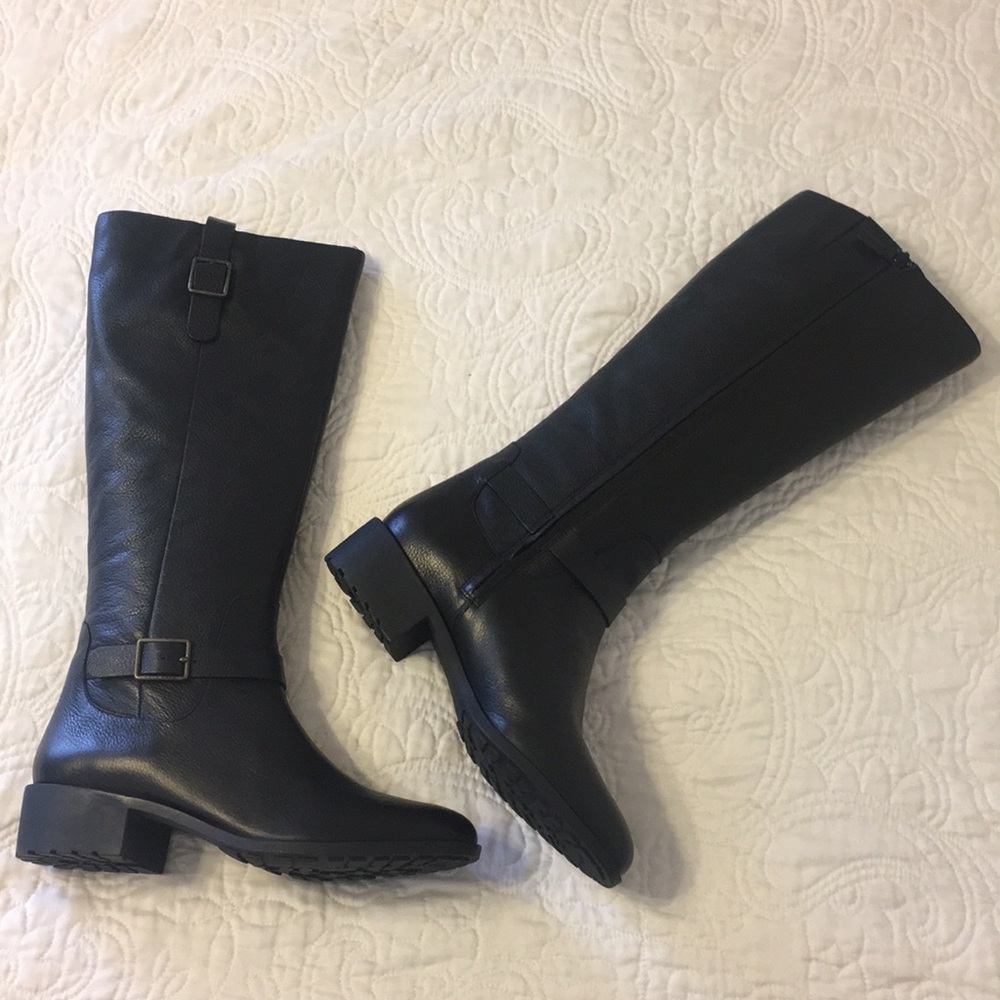 SOLD NWB 🏷 COLE HAAN black leather Kenmare boot